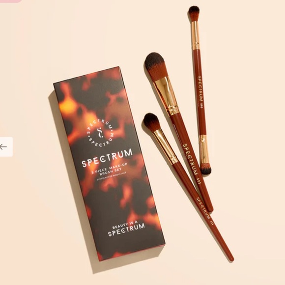 Spectrum Pantherine 3 Piece Makeup Brush Set - Picture 1 of 6